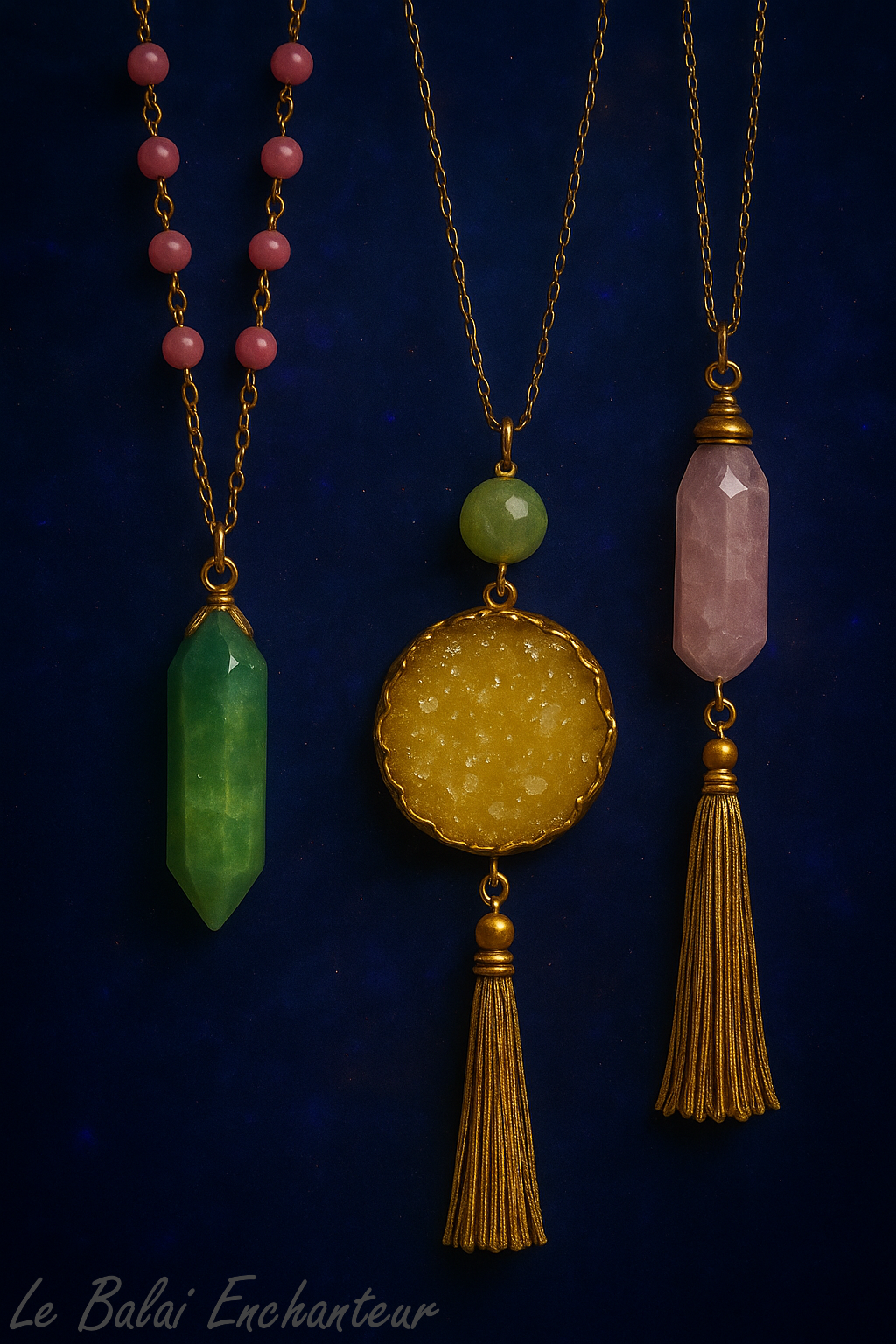 Bijoux (colliers, boucles d'oreilles ...)
