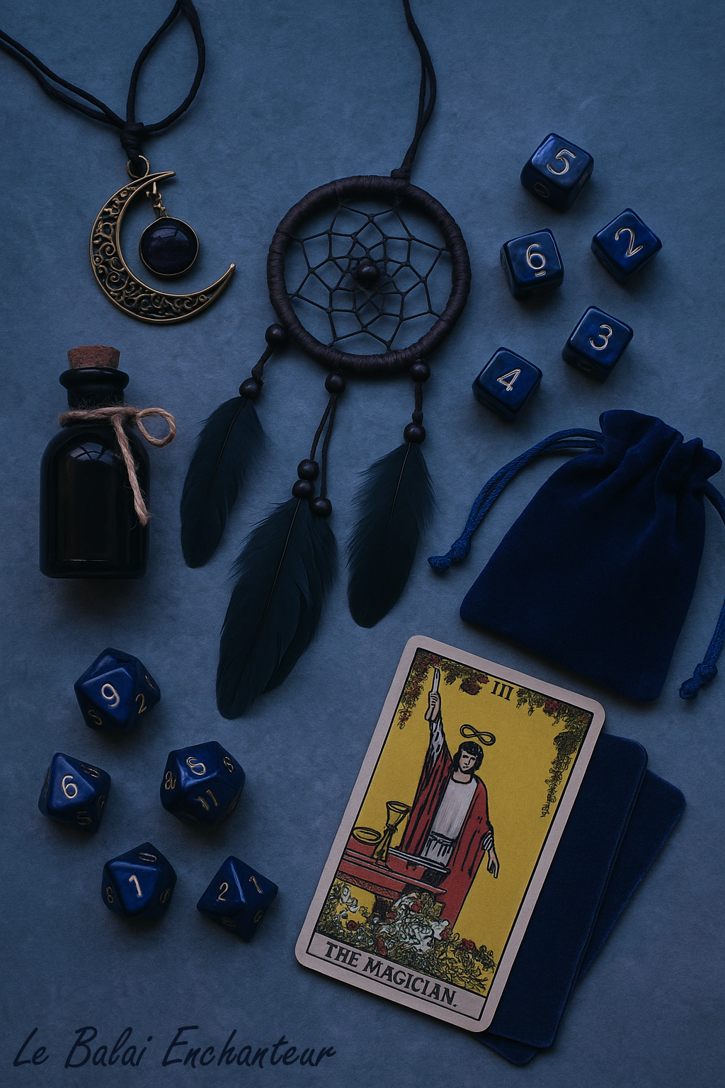 Les Editions de l’Enchanteur (Kit bien-être, porte-clés, attrape-rêves, grigri, carte …)