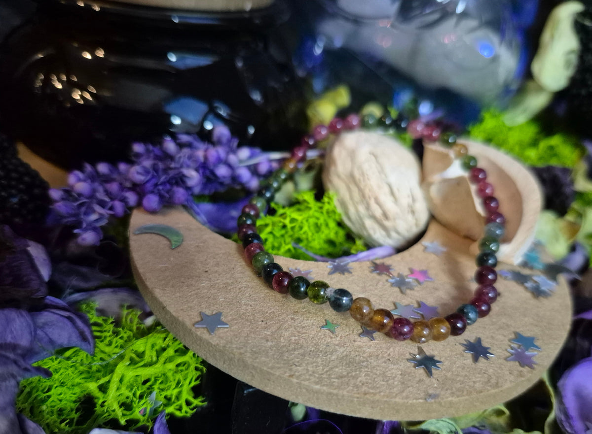 Bracelet élastique – Tourmaline  - taille 04 mm