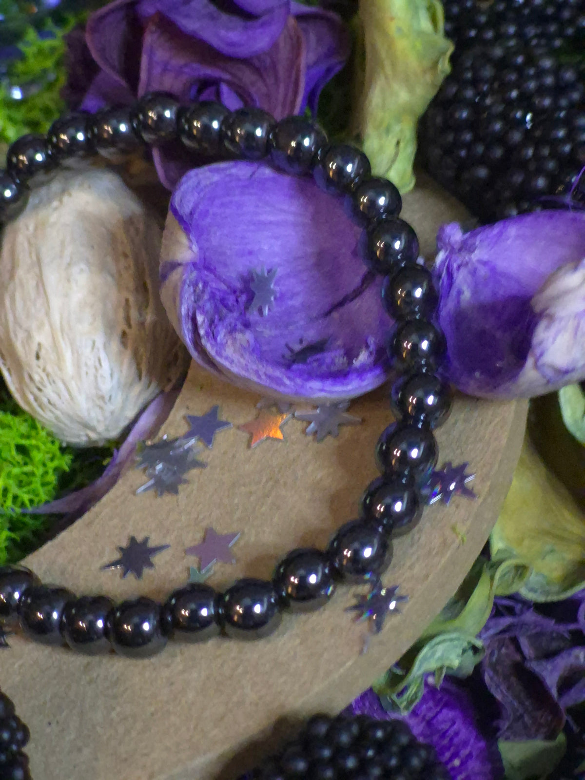 Bracelet élastique - Hématite - taille 06 mm