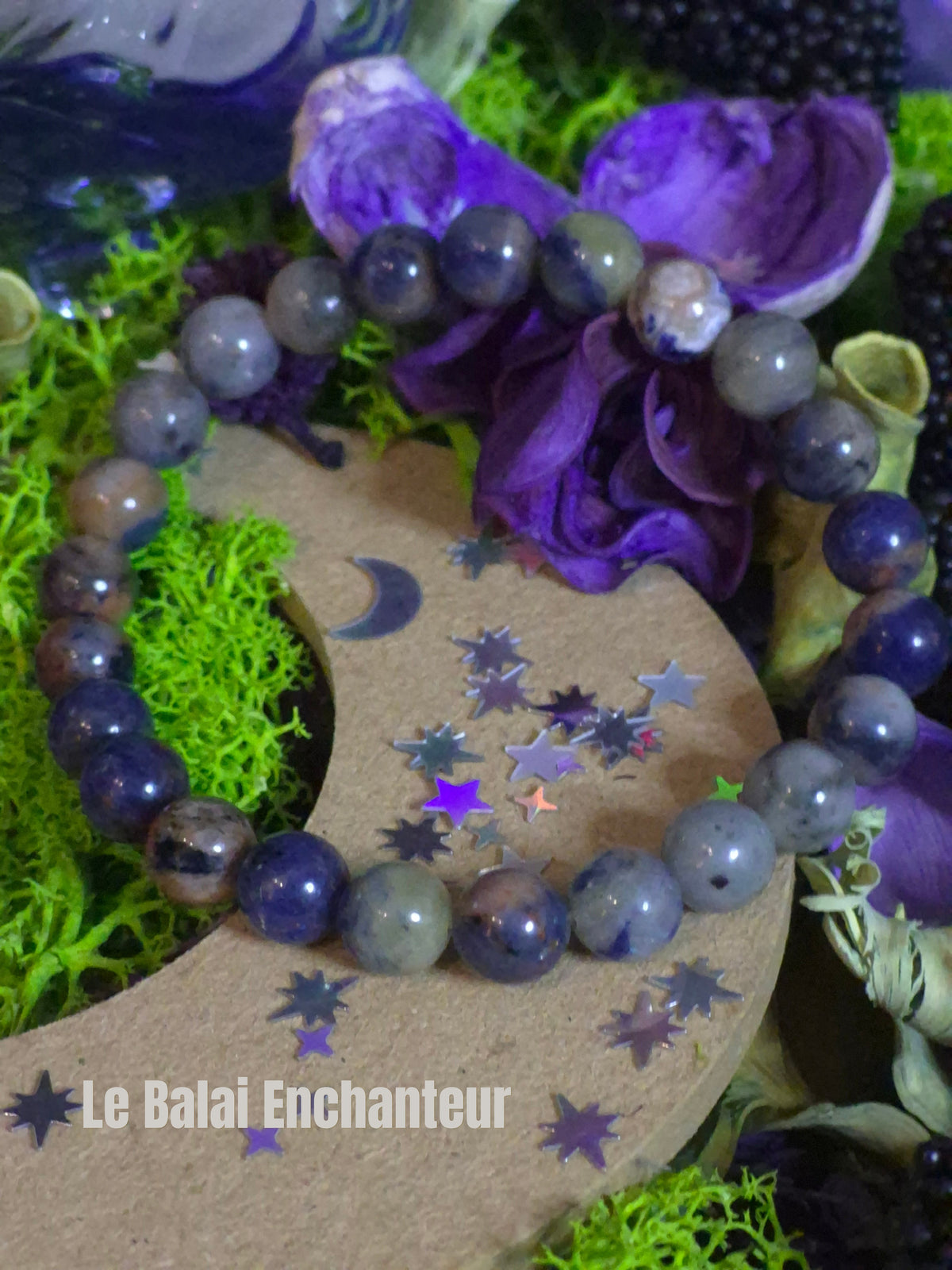 Bracelet élastique – Sodalite - taille 08 mm