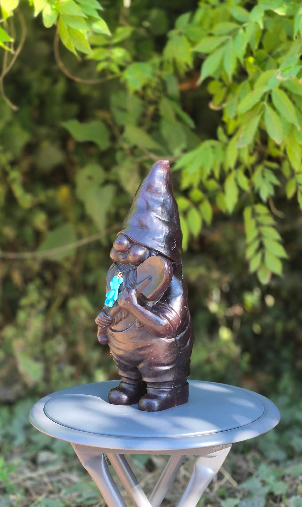Lutin protecteur et son amulette - moulé en France